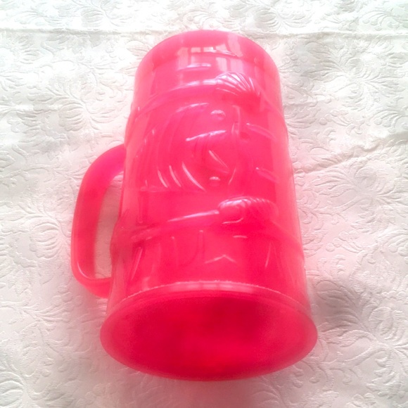 🔥2/$20🔥Double Wall Gel Freezer Pink Mug Fish Design - Picture 4 of 11